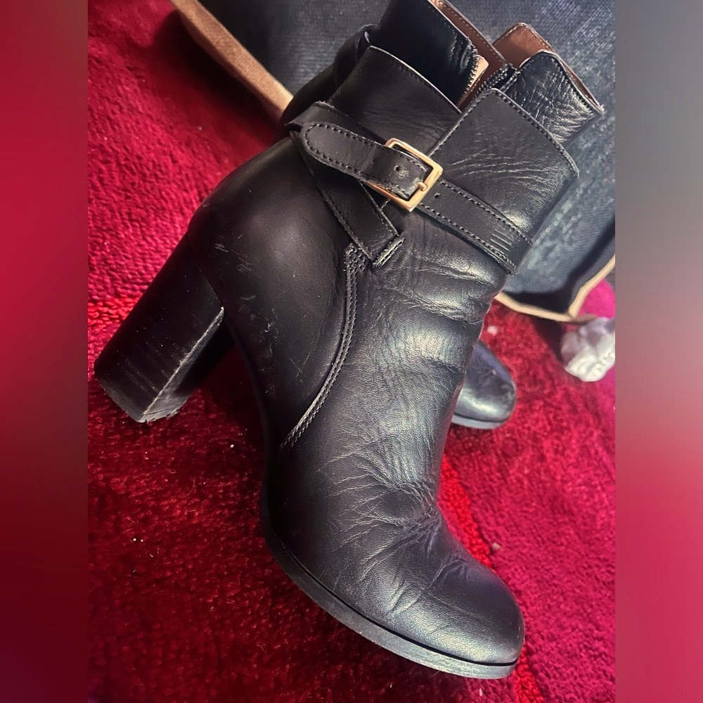 Black Jonak Paris Ankle Boots